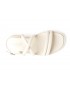 Sandale GRYXX albe, PF3056, din piele naturala