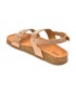 Sandale IMAGE aurii, LENA, din piele ecologica