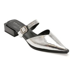 Papuci EPICA argintii