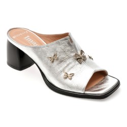 Papuci IMAGE argintii