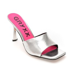 Papuci GRYXX argintii