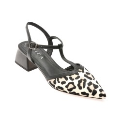 Pantofi EPICA alb-negru