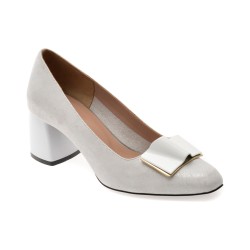 Pantofi EPICA argintii