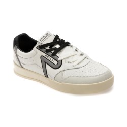 Pantofi sport REPLAY alb-negru