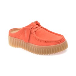 Papuci CLARKS portocalii