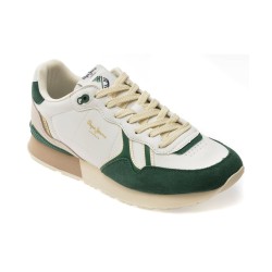 Pantofi sport PEPE JEANS albi
