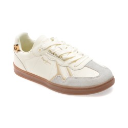Pantofi sport PEPE JEANS albi