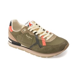 Pantofi sport PEPE JEANS kaki