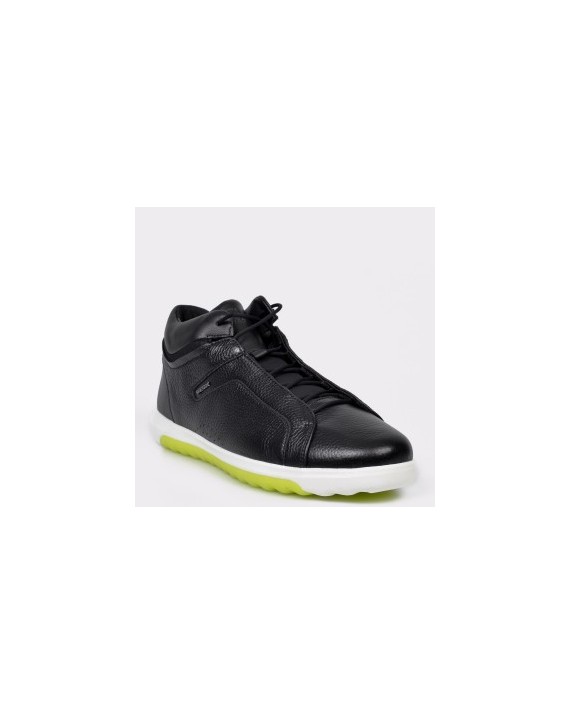 Pantofi sport GEOX negri, U947GA, din piele naturala