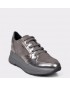 Pantofi sport GEOX gri, D94fla, din piele naturala