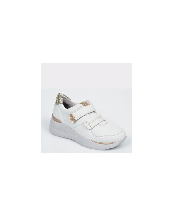 Pantofi STONEFLY albi, Elettr1, din piele naturala