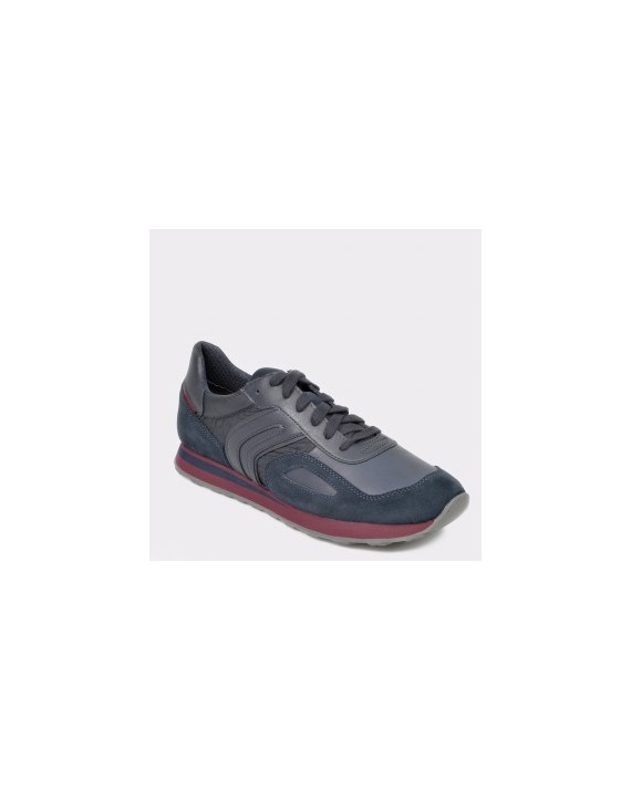 Pantofi sport GEOX bleumarin, U945VC, din piele naturala