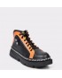 Pantofi sport FLAVIA PASSINI negri, GM2322, din piele naturala