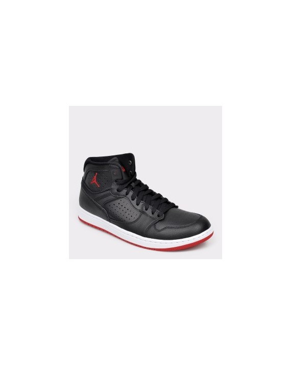 Pantofi sport NIKE, Jordan Access negri, din piele ecologica