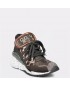 Pantofi sport FLAVIA PASSINI maro, 3002, din material textil si piele intoarsa