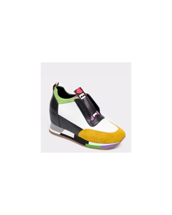 Pantofi sport FLAVIA PASSINI multicolore, DM21010, din piele naturala