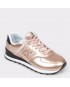 Pantofi sport NEW BALANCE aurii, WL574, din piele naturala