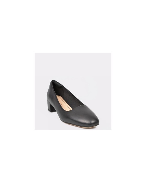 Pantofi CLARKS negri, Orabella Alice, din piele naturala
