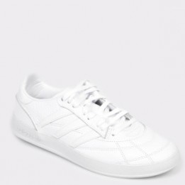 Pantofi sport ADIDAS albi, Ee6318, din piele naturala