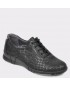 Pantofi sport SUAVE negri, 9204, din piele naturala