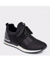 Pantofi sport REMONTE negri, R2500, din material textil