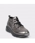 Pantofi sport FLAVIA PASSINI argintii, LV312, din piele naturala