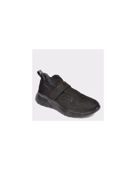 Pantofi sport FLAVIA PASSINI negri, MG2054, din nabuc