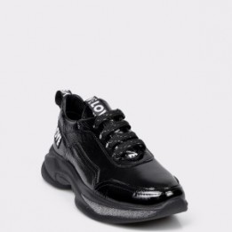 Pantofi sport FLAVIA PASSINI negri, 341083, din piele naturala