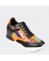 Pantofi sport GRYXX negri, MO75BT6, din piele ecologica