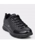 Pantofi sport SKECHERS negri, 11798, din piele naturala