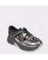 Pantofi SELECTIONS KIDS argintii, 3448, din piele naturala