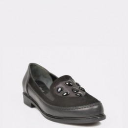 Pantofi FLAVIA PASSINI negri, Tk880, din piele naturala