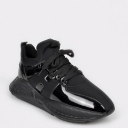 Pantofi sport GRYXX negri, Cobra2, din piele ecologica