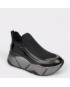 Pantofi sport GRYXX negri, MO86W9, din piele ecologica