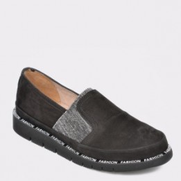 Pantofi FLAVIA PASSINI negri Ec0113, din nabuc