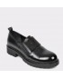 Pantofi FLAVIA PASSINI negri, Bh150, din piele naturala lacuita