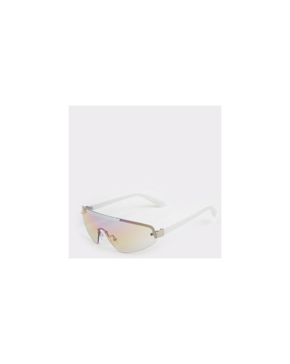Ochelari de soare ALDO albi, Delydith100 , din PVC
