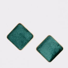 Cercei ALDO verzi, Rancora301, din material textil