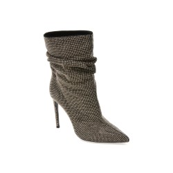 Botine elegante EPICA PREMIUM argintii