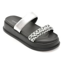 Papuci GRYXX argintii