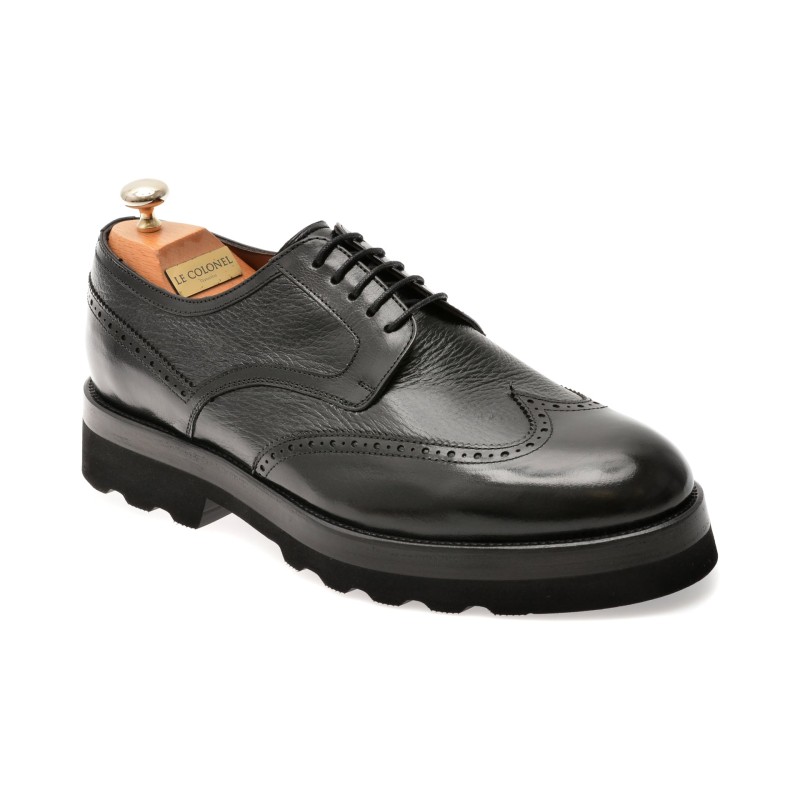 Pantofi eleganti LE COLONEL negri