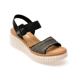 Sandale RIEKER negre