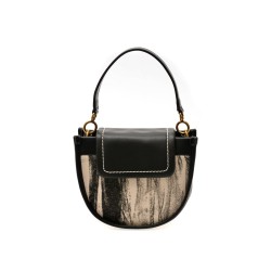 Geanta EPICA alb-negru