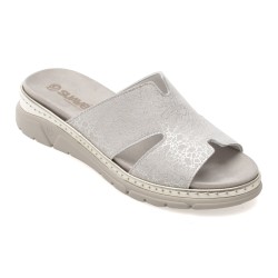 Papuci SUAVE argintii