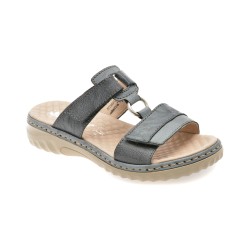 Papuci RIEKER bleumarin