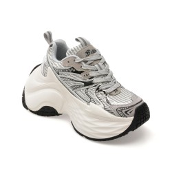 Pantofi sport BASLS argintii