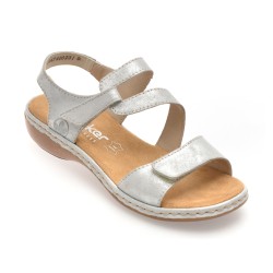 Sandale RIEKER argintii