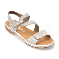 Sandale RIEKER albe