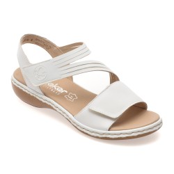 Sandale RIEKER albe