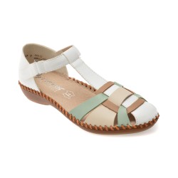 Pantofi RIEKER albi
